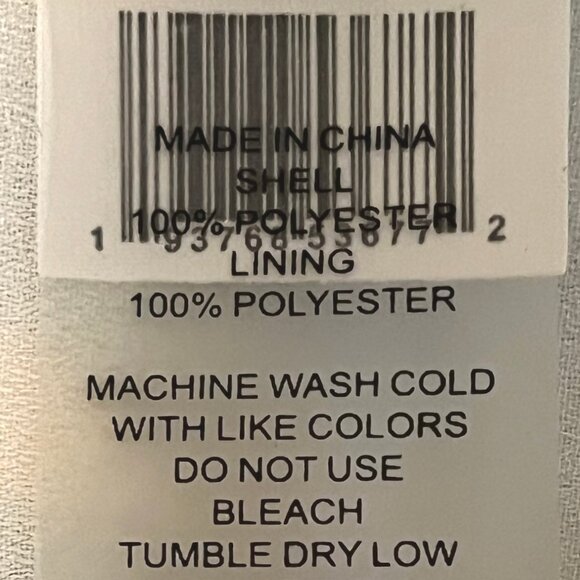 Vince Camuto Vivid Charm Green & Yellow Tie Dye Long Sleeve Blouse Size L NWT - Picture 12 of 13